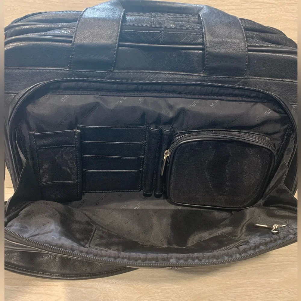Murano Italian Leather Briefcase